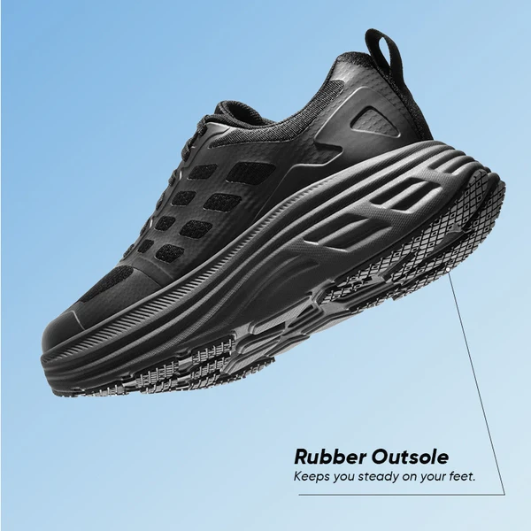 ActiveFloat Women's Comfortable Lightweight Running Shoes - Black - Image 5