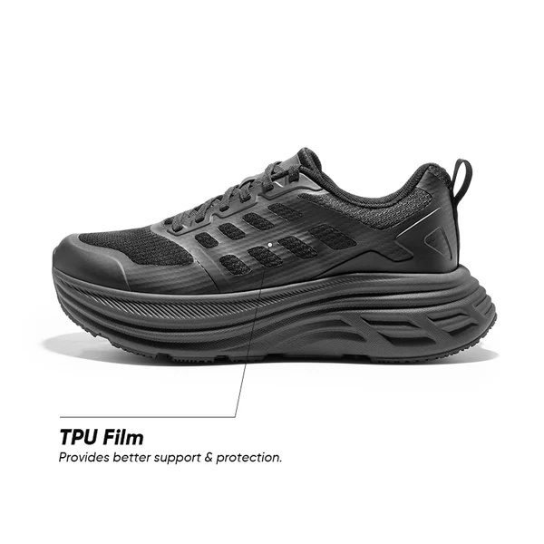 ActiveFloat Women's Comfortable Lightweight Running Shoes - Black - Image 7