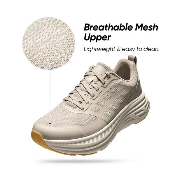 ActiveFloat Men's Comfortable Lightweight Running Shoes - Apricot - Image 6