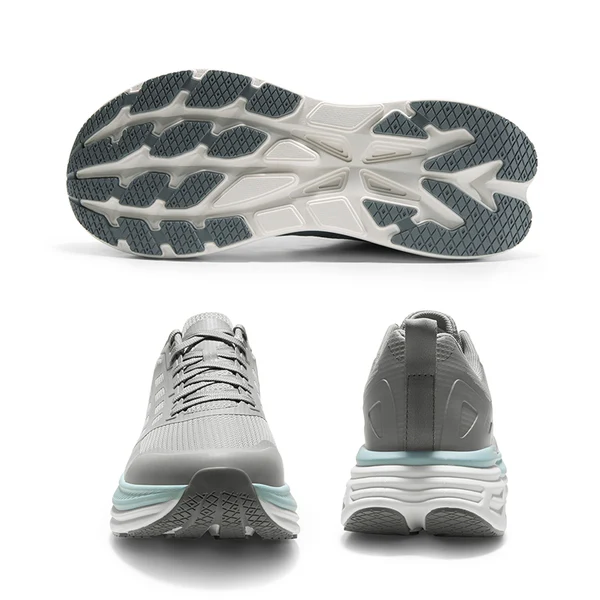 ActiveFloat Men's Comfortable Lightweight Running Shoes - Gray - Image 4