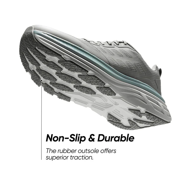 ActiveFloat Men's Comfortable Lightweight Running Shoes - Gray - Image 5