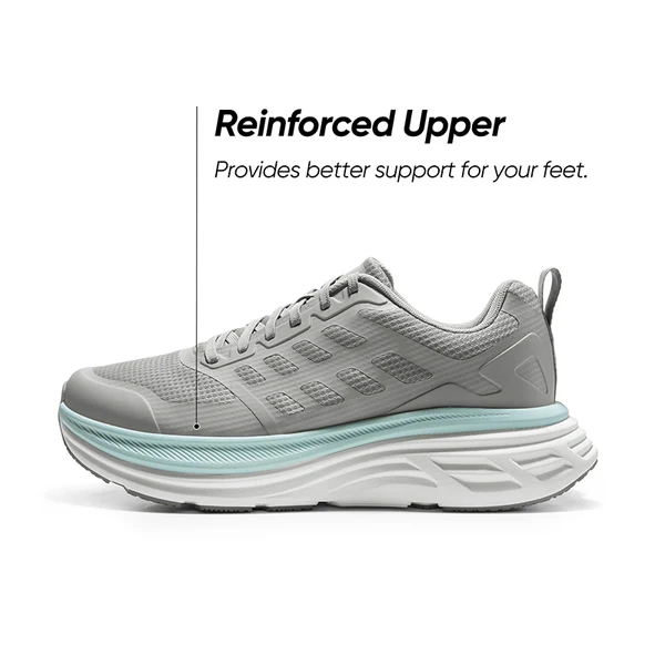 ActiveFloat Men's Comfortable Lightweight Running Shoes - Gray - Image 7