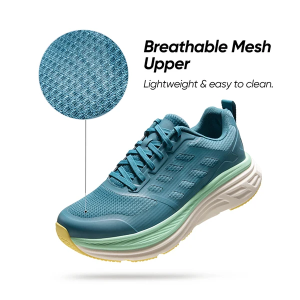 ActiveFloat Men's Comfortable Lightweight Running Shoes - Blue Green - Image 6
