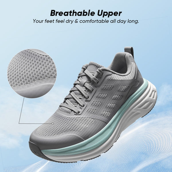 ActiveFloat Women's Comfortable Lightweight Running Shoes - Grey - Image 4