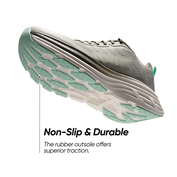ActiveFloat Men's Comfortable Lightweight Running Shoes - Greyish Green - Image 5