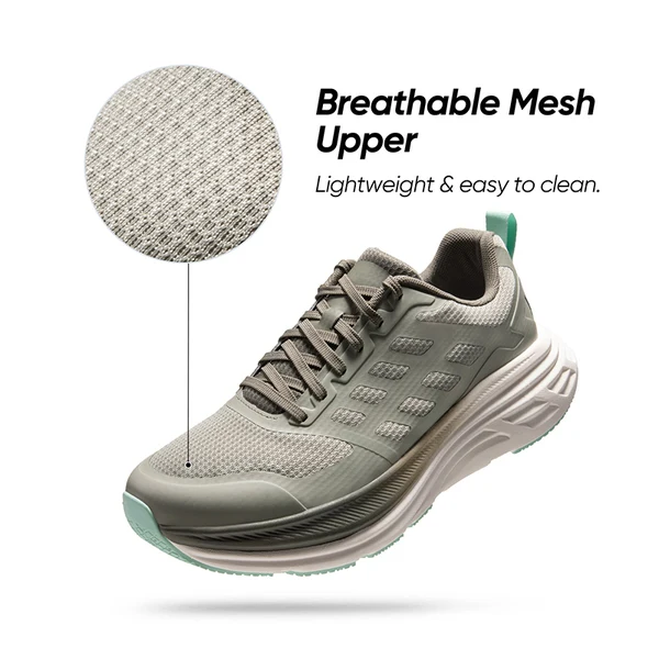ActiveFloat Men's Comfortable Lightweight Running Shoes - Greyish Green - Image 6