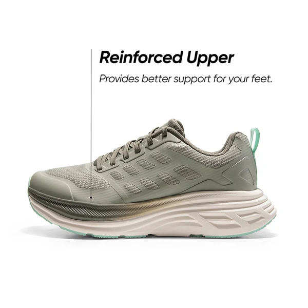 ActiveFloat Men's Comfortable Lightweight Running Shoes - Greyish Green - Image 7