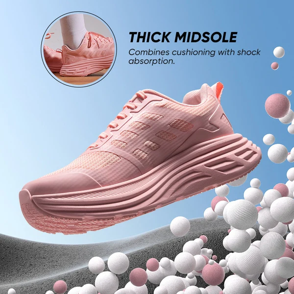ActiveFloat Women's Comfortable Lightweight Running Shoes - Pink - Image 2