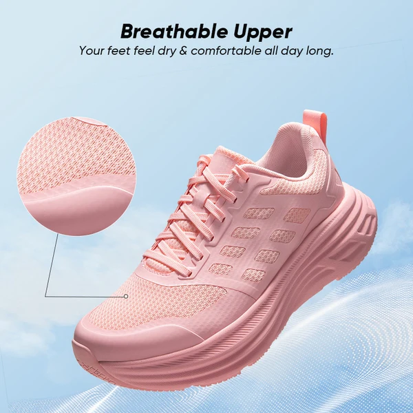 ActiveFloat Women's Comfortable Lightweight Running Shoes - Pink - Image 4