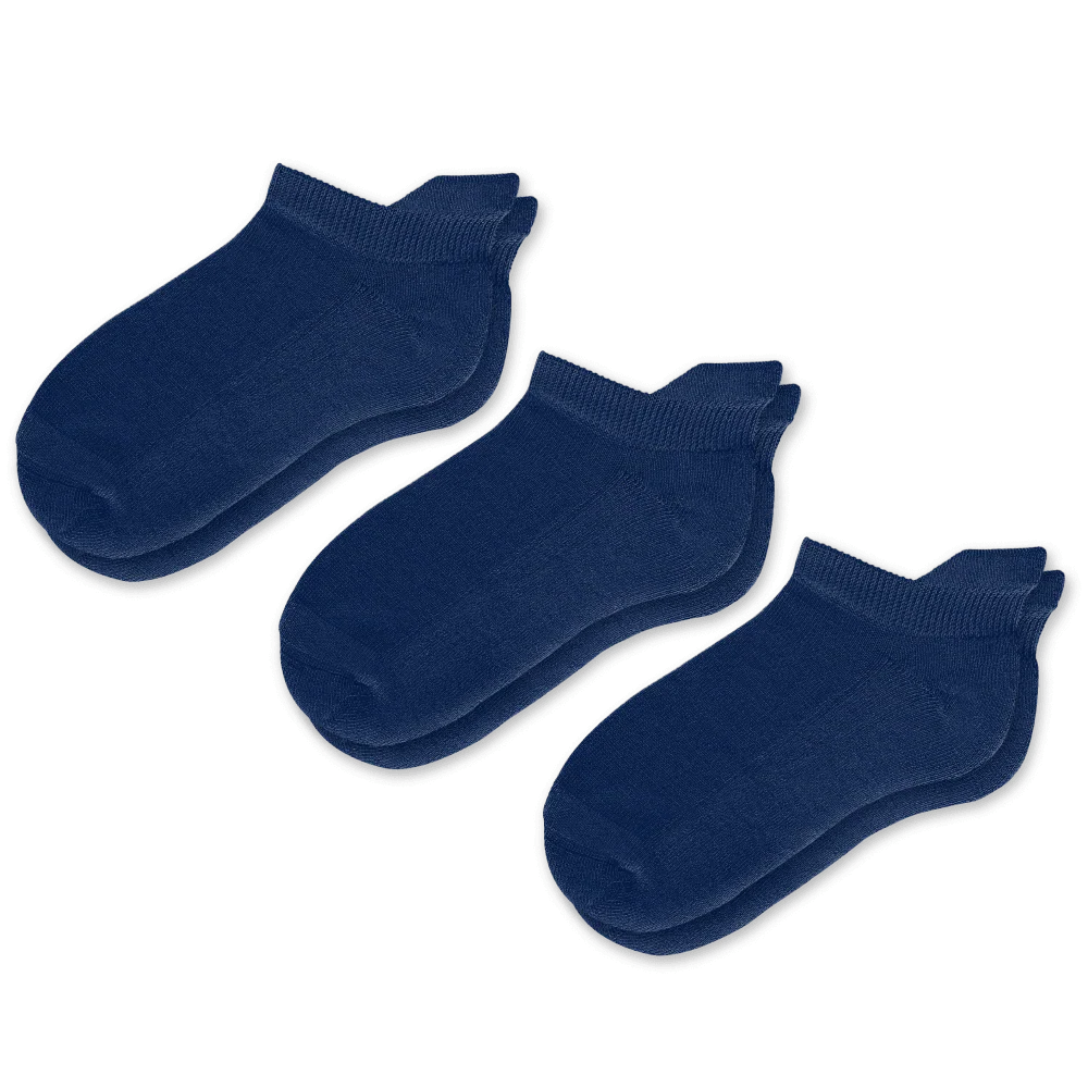 Ankle Socks – Navy Blue - Image 4