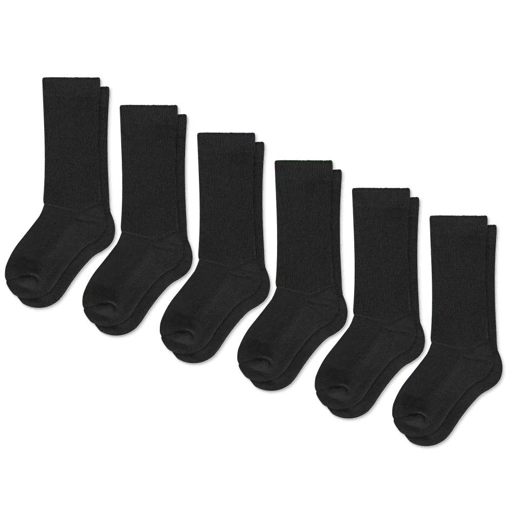 ComfortFlex™Socks - Black - Image 8