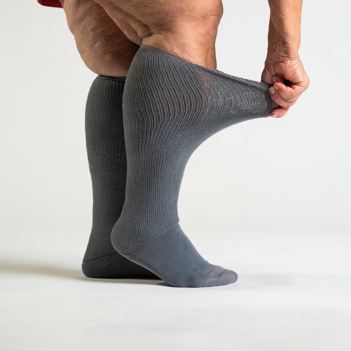 ComfortFlex™Socks - Gray - Image 4