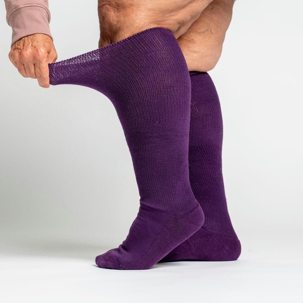 ComfortFlex™Socks - Royal Purple - Image 3