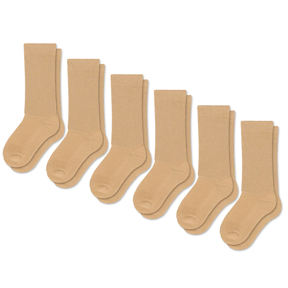 ComfortFlex™Socks - Tan - Image 8