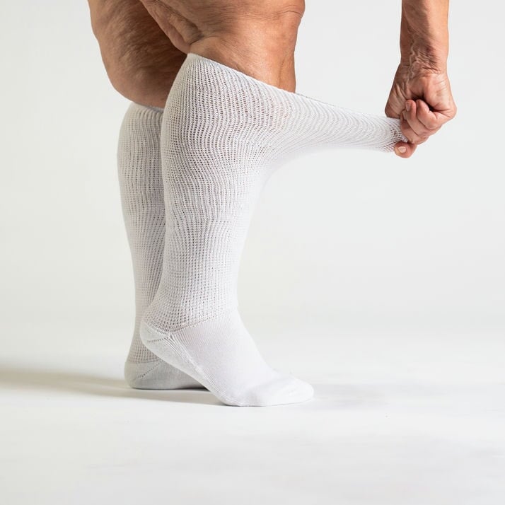 ComfortFlex™Socks - White - Image 4