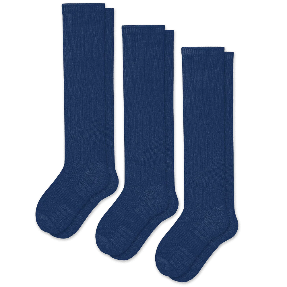 FlexRelief™ Compression Socks – Navy Blue - Image 8