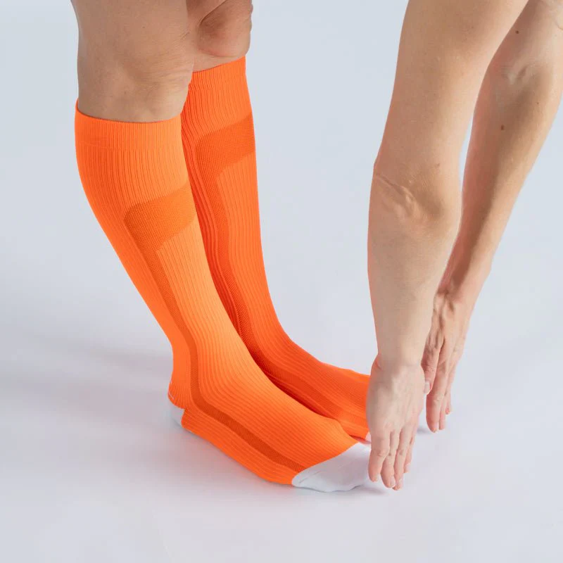 FlexRelief™ Compression Socks – Orange Vanilla - Image 3