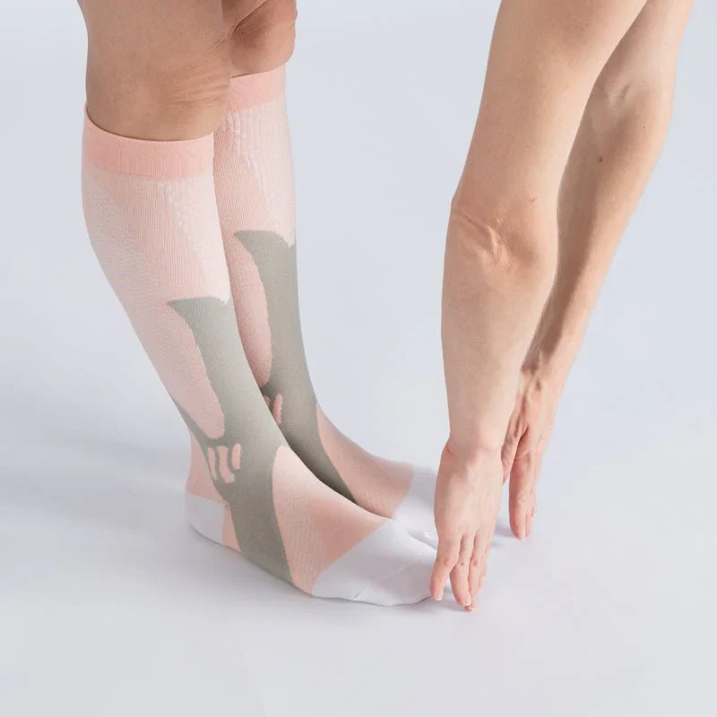 FlexRelief™ Compression Socks – Royal Pink - Image 3