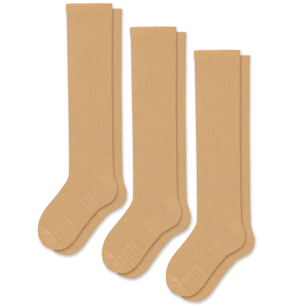 FlexRelief™ Compression Socks – Tan - Image 5