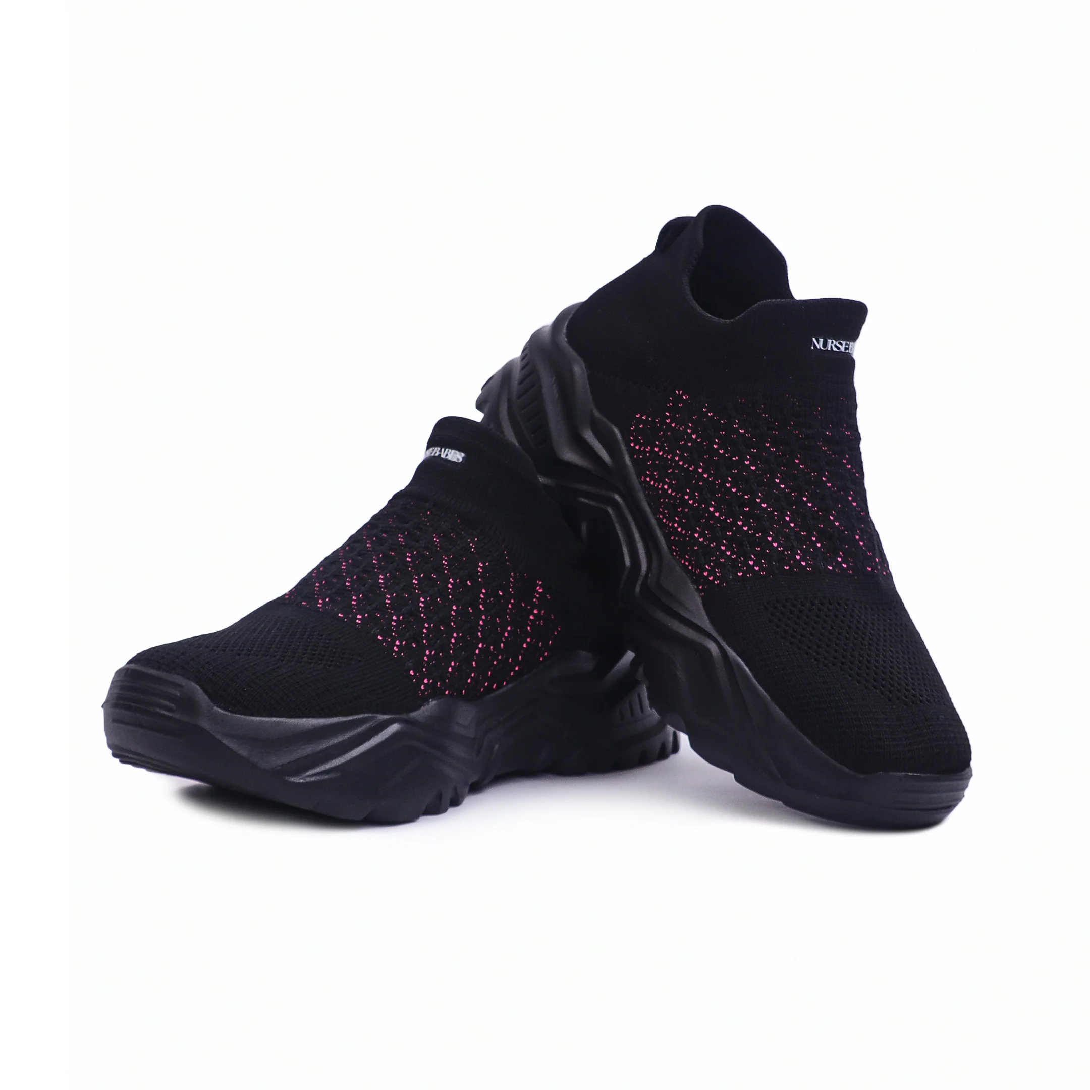 Ortho Cloud Slip Ons 2.0 - Black Pink - Image 9