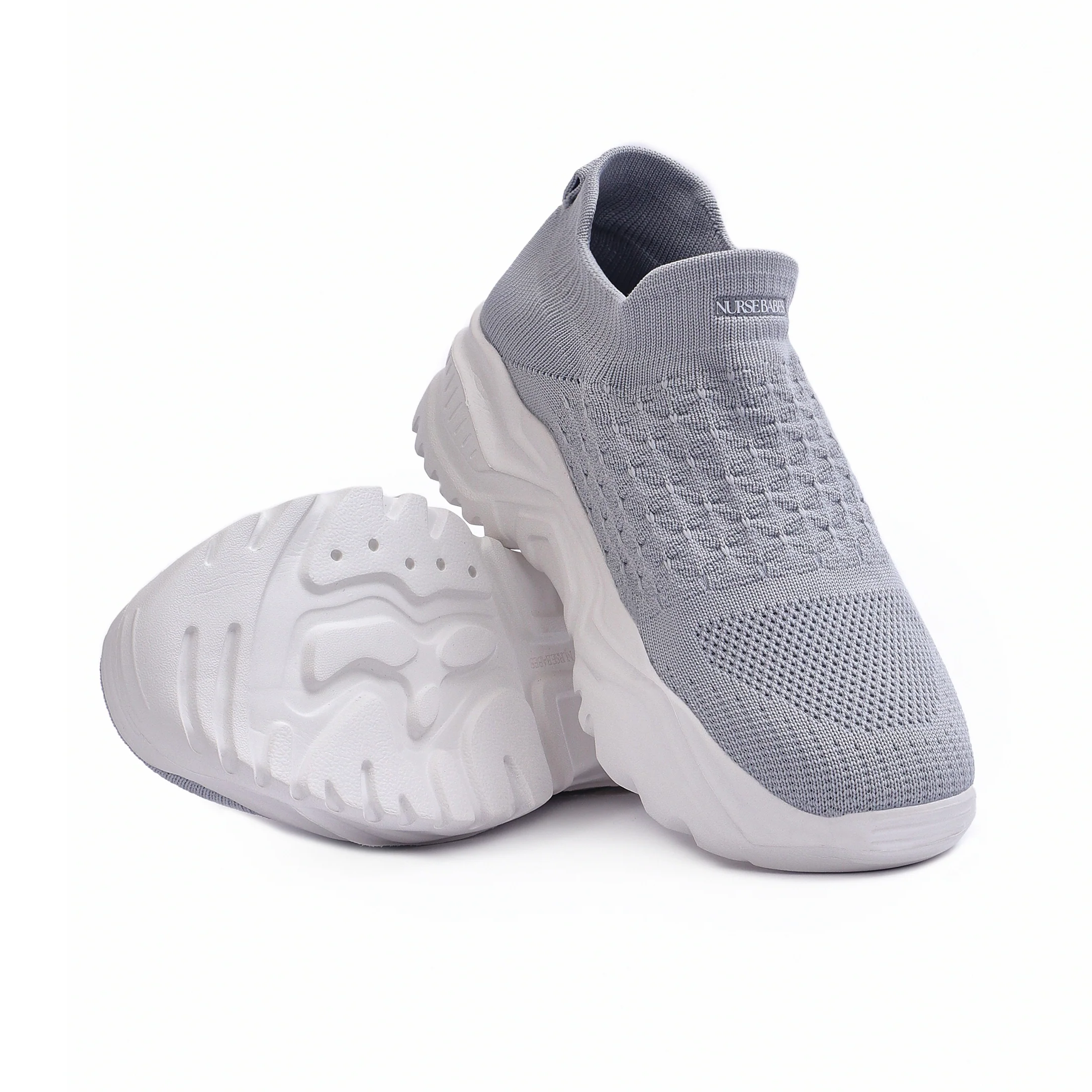 Ortho Cloud Slip Ons 2.0 - Gray White - Image 8