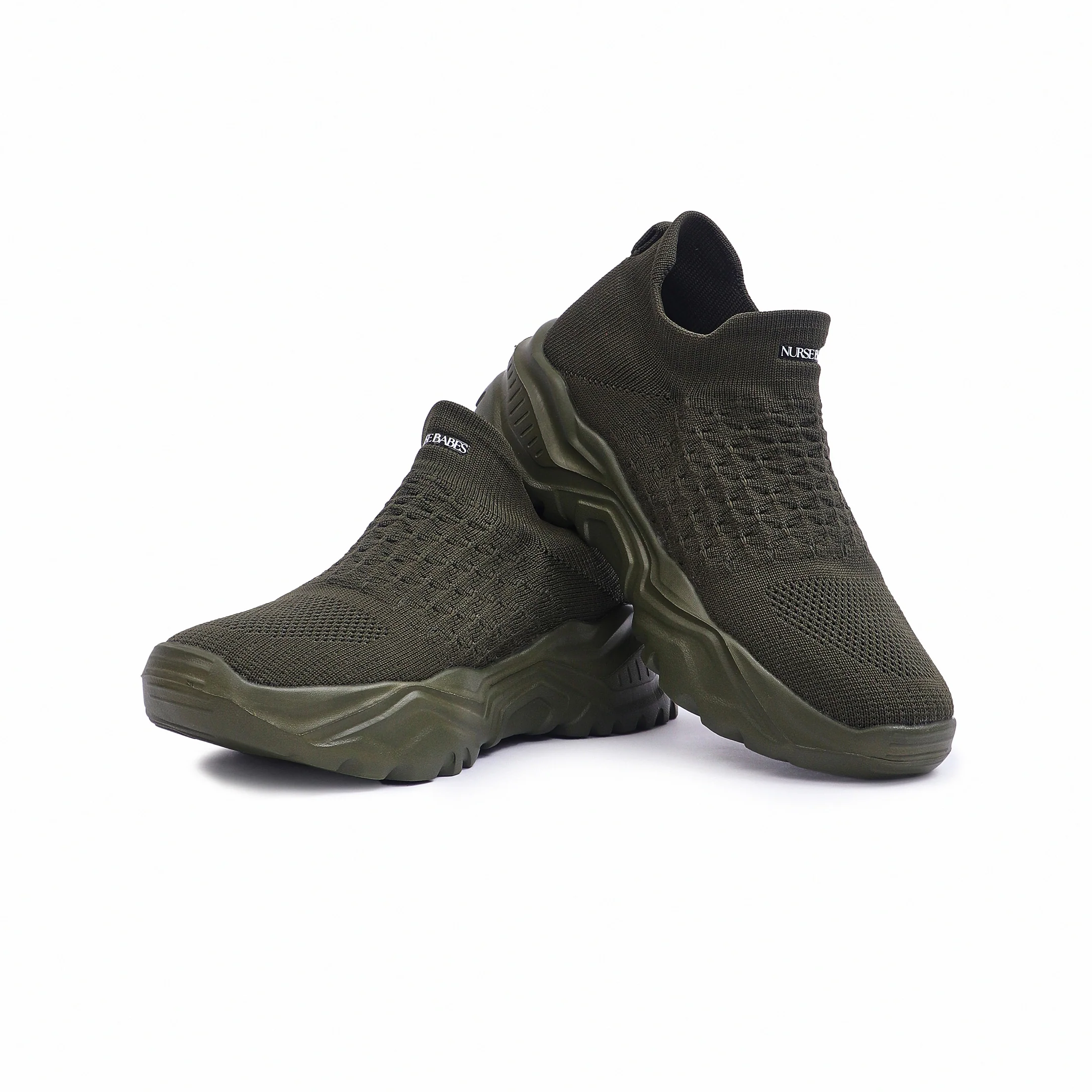 Ortho Cloud Slip Ons 2.0 - Olive Green - Image 8