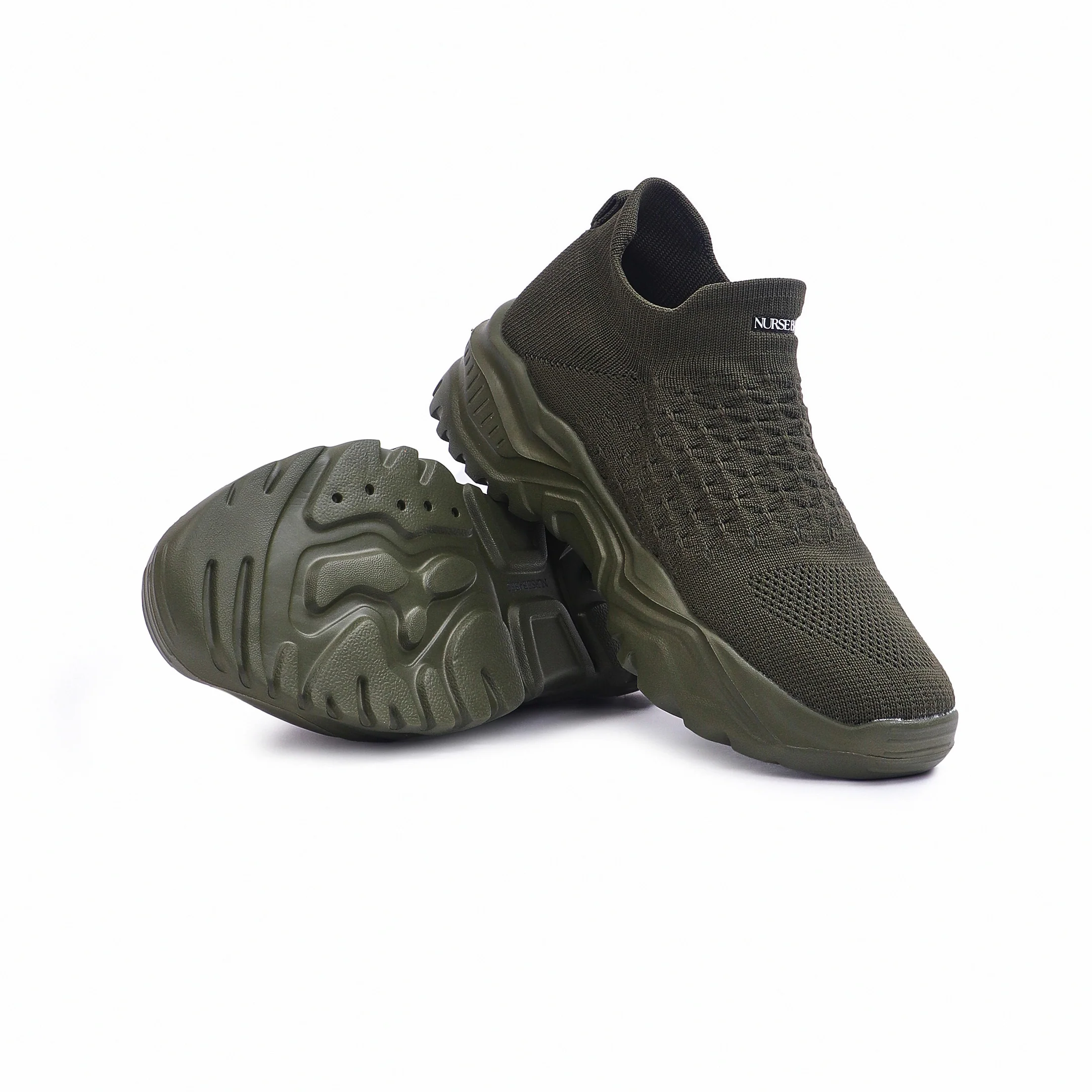 Ortho Cloud Slip Ons 2.0 - Olive Green - Image 9