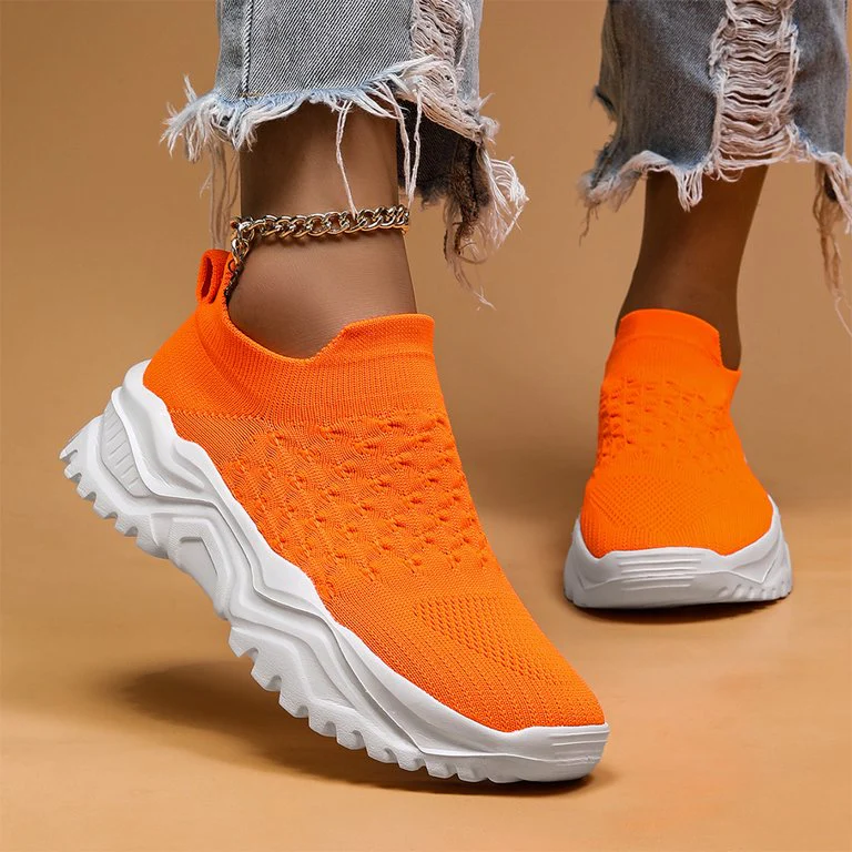 Ortho Cloud Slip Ons 1.0 - Orange White - Image 7