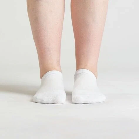 Padded Easy-Stretch Ankle Socks – White - Image 2